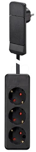 GEBRO Steckdosenleiste 104551, 3-fach mit SmartPlug