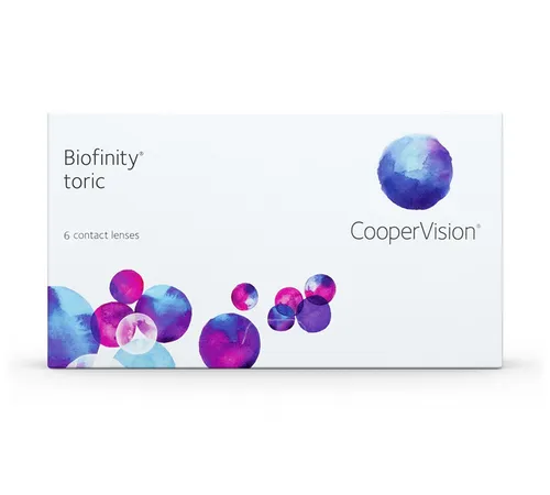 Biofinity Toric Monatslinsen (6er Pack) für Hornhautverkrümmung