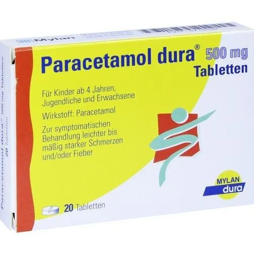 Birsppy PARACETAMOL dura 500 mg Tabletten 20 St