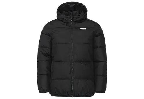Hummel hmlLGC NICOLA PUFF JACKET - BLACK - L - Funktionsjacken mit durchgehendem Reißverschluss und Reißverschlussschutz, elastischer Kapuze und wasserabweisendem Gewebe für besten Tragekomfort und Wärme an kalten Tagen.