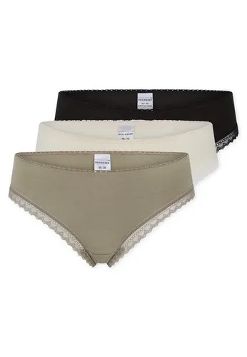 Schiesser Damen 3 Pack Tanga String mit Spitze - Elegante Unterwäsche - Entdecken Sie das 3-Pack Tanga Strings von Schiesser mit feiner Spitze. Bequeme Passform und stilvolles Design für jeden Tag.