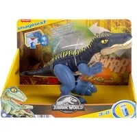 Fisher-Price Imaginext Jurassic World Knurrender Leucht-Baryonyx - Dinosaurierspielzeug mit Licht- und Soundeffekten, fördert kreatives Spiel für Kinder ab 3 Jahren