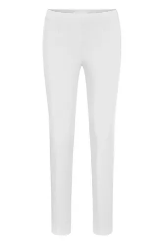Knöchellange Schlupf-Hose Modell Penny von Raffaello Rossi in Weiß, Größe 38 - Bequeme Schlupf-Hose Modell Penny von Raffaello Rossi: Hochelastisch und figurschmeichelnd mit Ziernähten. Ideal für vielseitige Outfits, aus formstabiler Techno-Baumwolle. Maschinenwaschbar für einfache Pflege.