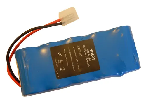 Akku passend für Bosch Somfy D14, K10, K12, K8, K17 Elektrowerkzeug (2000mAh, 6V, NiMH) 2000 mAh