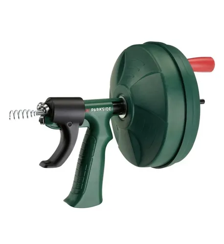 PARKSIDE® Rohrreinigungsspirale mit Handkurbel