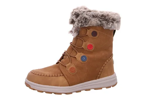 FUSION Hightech Stiefel Damen braun 38 - Wanderschuhe mit rutschfester Profilsohle, superleicht und wasserabweisend. Ideal für kalte Tage dank warmer Fütterung und einfacher Handhabung durch Gummizug. Perfekte Passform für jedes Terrain!