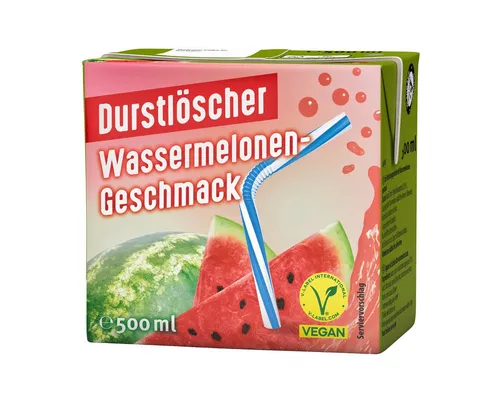 DURSTLOESCHER Softgetränk, Durstlöscher Wassermelone Fruchtsafterfrischungsgetränk 500 ml