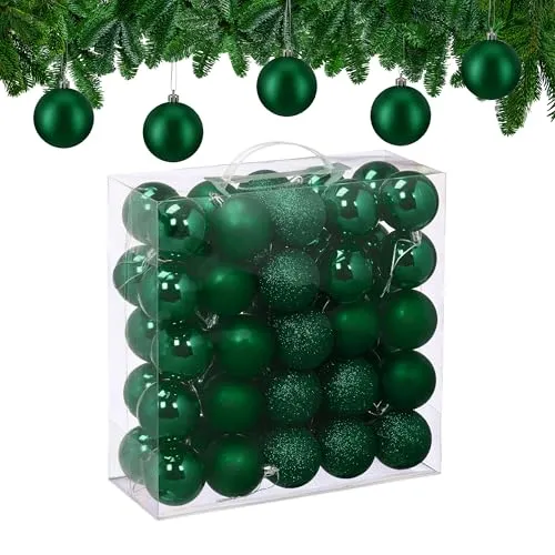 Weihnachtsbaumschmuck Grün von Relaxdays