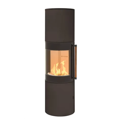 H&M Kaminofen MONO XL 3.0 rund Stahl Braun