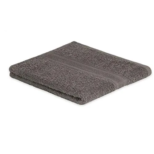 EXKLUSIV HEIMTEXTIL Frottier Handtücher Handtuch 50 x 100 cm Anthrazit 500 g