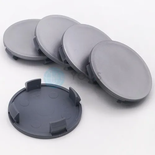 Nabenkappen Nabendeckel Felgendeckel 64,5 - 60,0 mm - silber 5 x