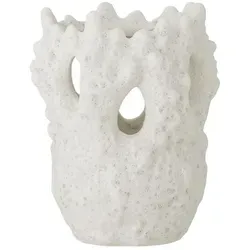 Bloomingville Fianna Vase, Weiá, Steingut