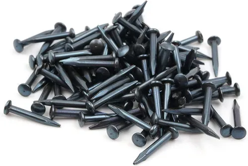 Design61 100x Stahlnägel Sockelleistenstifte Nagel 2,0 x 16 mm Linsenkopf BLAU