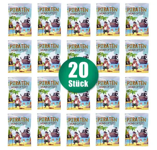 BEMIRO Wundertüte Wundertüte 20er Set Piraten gefüllt