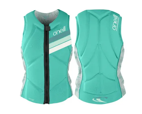O'Neill Schwimmweste Wms Slasher Comp Vest - Die O'Neill Slasher Comp Vest ist eine leichte und wendbare Schwimmweste für Wassersport. Mit exklusivem Nitrolite-Schaum für hohe Flexibilität und Komfort bietet sie optimale Bewegungsfreiheit und Schutz.