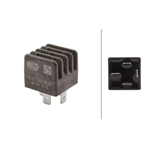 Hella Relais 4RA 931 774-031 - Hochwertiges Arbeitsstromrelais von Hella, ideal für zuverlässige Elektroinstallationen und hohe Leistungseffizienz.