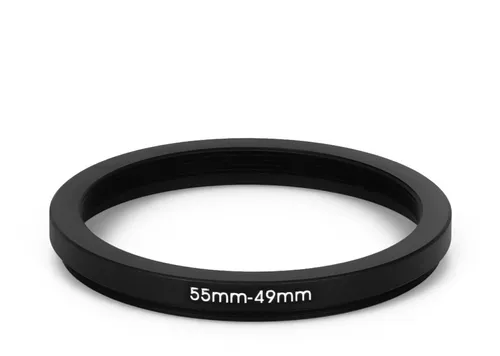 mm - 49 mm Filter Adapter Step-Down Adapter Filteradapter Step Down 55-49 55