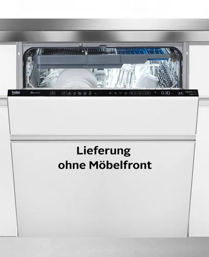 BEKO vollintegrierbarer Geschirrspüler BDIN36462P – 14 Maßgedecke, 38 dB