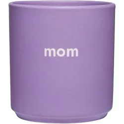 Design Letters Lieblingsbecher Lila MOM Tasse in pink von DESIGN LETTERS