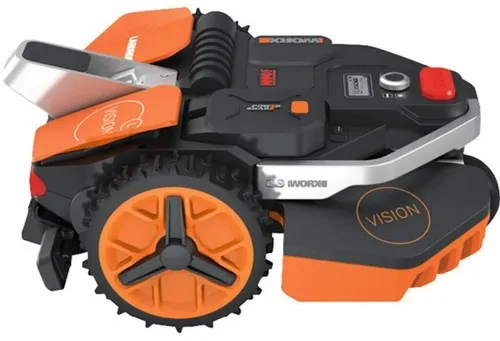 WORX Landroid Vision M800 - Intelligenter Mähroboter für 800 m² - Mähroboter für Gärten bis 800 m², kabelloses Mähen mit KI-Technologie und automatischen Updates, volle Kontrolle per App.