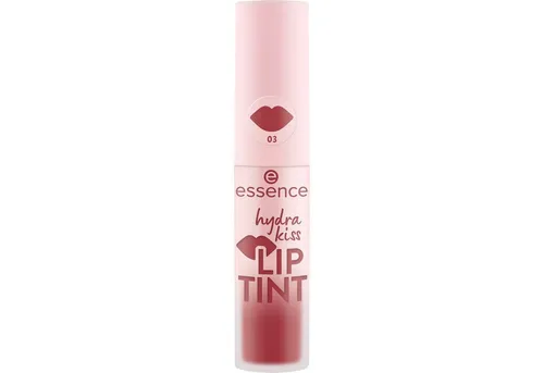 Essence Lippenstift hydra kiss LIP TINT, 3-tlg., 3-tlg., hohe Deckkraft, glänzend, pflegend, langanhaltend