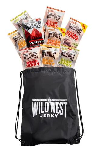 Wild West Beef Jerky Mix Box 25g von Wild West