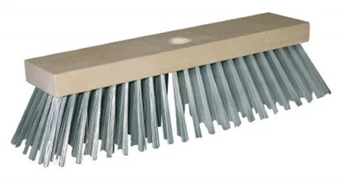 Kerbl 29465 Reinigungsgerät Besen Stahldrahtbesen 30cm