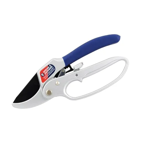 Spear & Jackson 6358RS Ratschen-Amboss-Gartenschere, 4-stufige Ratsche