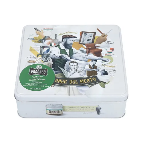 Proraso Set Honor of the Ment Refreshing Rasierset von Proraso