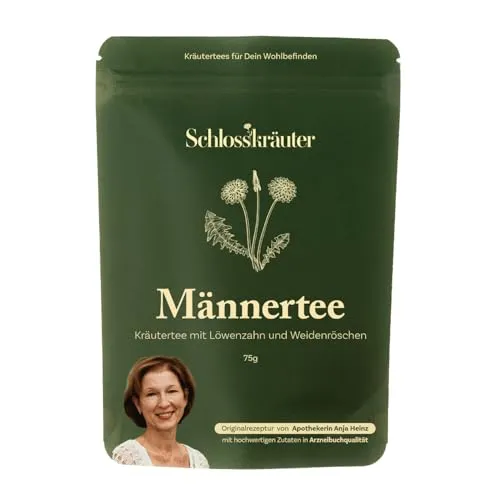 Männertee mit Weidenröschen und Löwenzahn