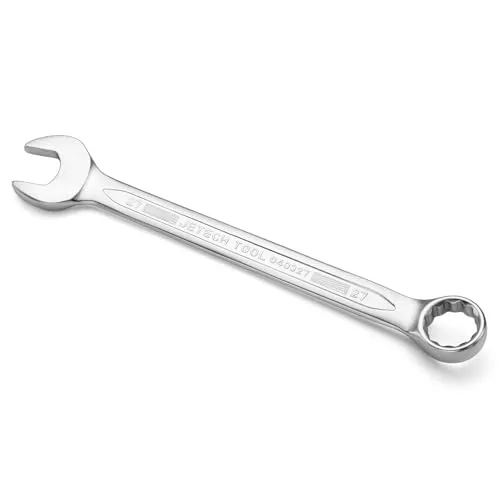 Jetech Ringmaulschlüssel 27mm – Hochfester Schraubenschlüssel aus Cr-V Stahl mit sandgestrahlter Oberfläche