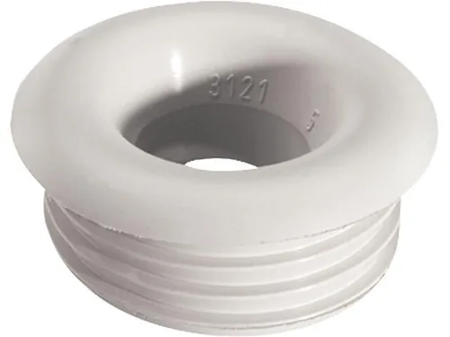 Gummi-Spülrohrverbinder hell für Druckspühlrohre D 28/32mm, Anschluss 48mm, ohne