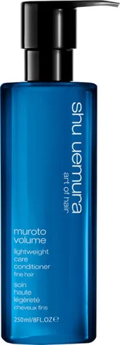 Shu Uemura Muroto Volume Conditioner 250ml - Volumengebender Conditioner für feines Haar mit tiefenwirksamen Mineralien aus dem Pazifischen Ozean. Pflegt sanft und sorgt für optimale Kämmbarkeit.