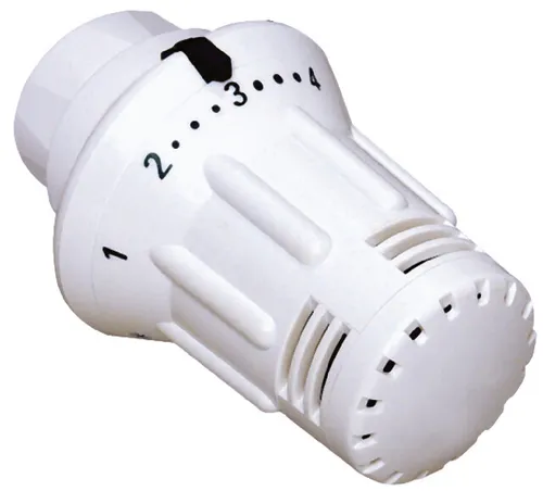 Thermostatkopf Nullstellung Frostschutz Heizung Thermostat Klemmanschluss weiß