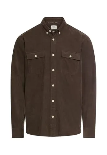 camel active Langarmhemd Longsleeve Shirt M - Herren-Shirt aus 100% Baumwolle, ideal für lässige Looks und hohen Tragekomfort.