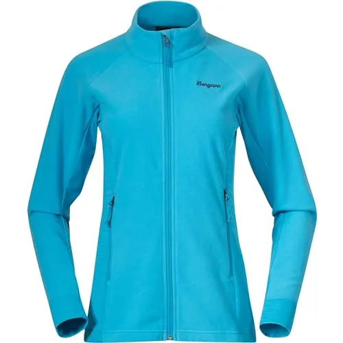 Bergans Damen Rabot Fleece Midlayer Jacke, aqua lagoon, L