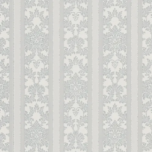 Papiertapete - grau - Ornamente - 10 Meter