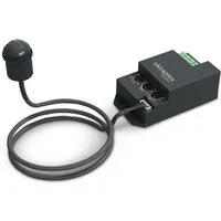 Oktaplex Jana Einbau Bewegungsmelder 360 Grad PIR-Sensor 50cm Kabel IP65/20 Schwarz 230V