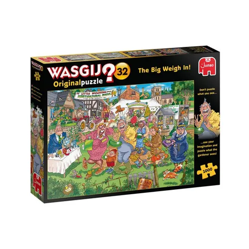 Jumbo Wasgij Original 32 - Darf es etwas mehr sein? 1000 Teile Puzzle (19170)