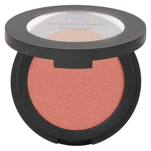 bareMinerals RougeGen Nude Powder Blush Peachy Keen 6 g in orange von bareMinerals