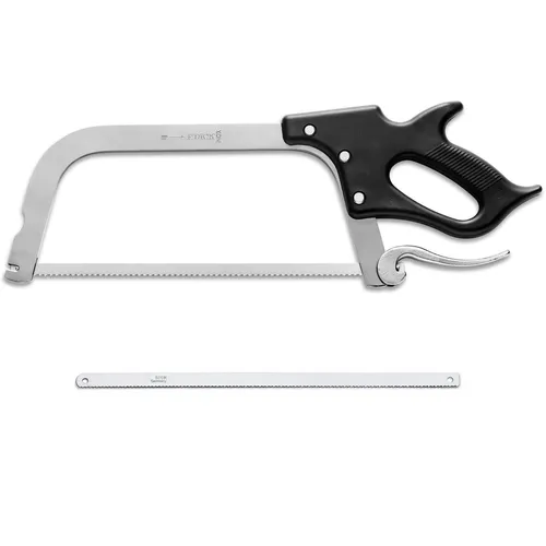 Fr. Dick Knochensäge 35 cm Fleischersäge Metzgersäge & 1x Ersatz-Sägeblatt Stahl