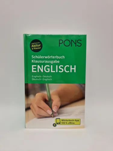 PONS Das große Schulwörterbuch | Klausurausgabe Englisch | Englisch - Deutsch