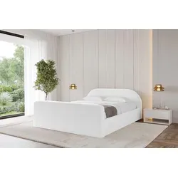 ALTDECOR Polsterbett TIVON-Z-v1 mit Bettkasten 140x200 Weiß - Modernes Polsterbett mit praktischem Stauraum für Bettwäsche und mehr. Hochwertige Polsterung und elegantes Design für jeden Einrichtungsstil. Ideal für Komfort und Ordnung im Schlafzimmer.