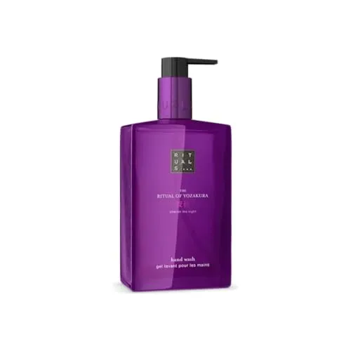 Rituals The Ritual of Yozakura Hand Wash – Seifenfreie Handseife mit Japanischer Maienkirsche - Erleben Sie luxuriöse Handreinigung mit der seifenfreien Rituals Handseife. Die pflegende Formel macht die Haut geschmeidig und der florale Duft sorgt für ein Wohlfühlerlebnis. Stilvolle, wiederbefüllbare Glasflasche für Ihr Bad.