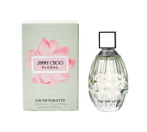 Jimmy Choo Floral Eau de Toilette Spray 60 ml - Damenparfum mit blumigen Noten, ideal für einen frischen und femininen Duft, perfekt für den täglichen Gebrauch.