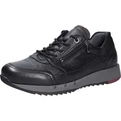 Waldläufer Herren Schnürschuhe, schwarz(schwarz), Gr. 10 - Schwarz - 44,5