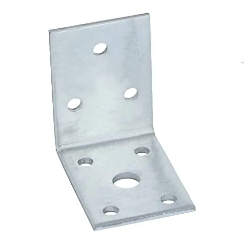 Connex Sparpack Winkelverbinder, verzinkt, 25 Stück, HVG2600, 50 x 50 x 35 mm