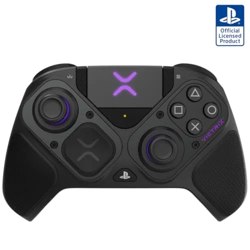 PDP LLC Victrix Pro BFG - Kabelloser Controller für PC und PlayStation 5/4, vollständig anpassbar mit 14 austauschbaren Komponenten und robustem Travel Case