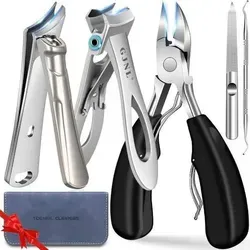 Nagelknipser für Senioren - Extra breite Öffnung 16mm - Robuster Nagelknipser für dicke Zehennägel, aus hochwertigem Edelstahl. Mit präziser, scharfer Klinge für müheloses Schneiden. Ideal für Senioren, leicht zu handhaben und perfekt für eingewachsene Nägel. Ein unverzichtbares Werkzeug für die Fußpflege.