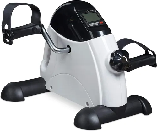 Relaxdays Mini Heimtrainer Pedaltrain 10030776 - Fahrradergometer für effektives Arm- und Beintraining, platzsparend und ideal für Home Fitness.